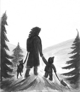 Mother Child Dog Very Low Rez copy